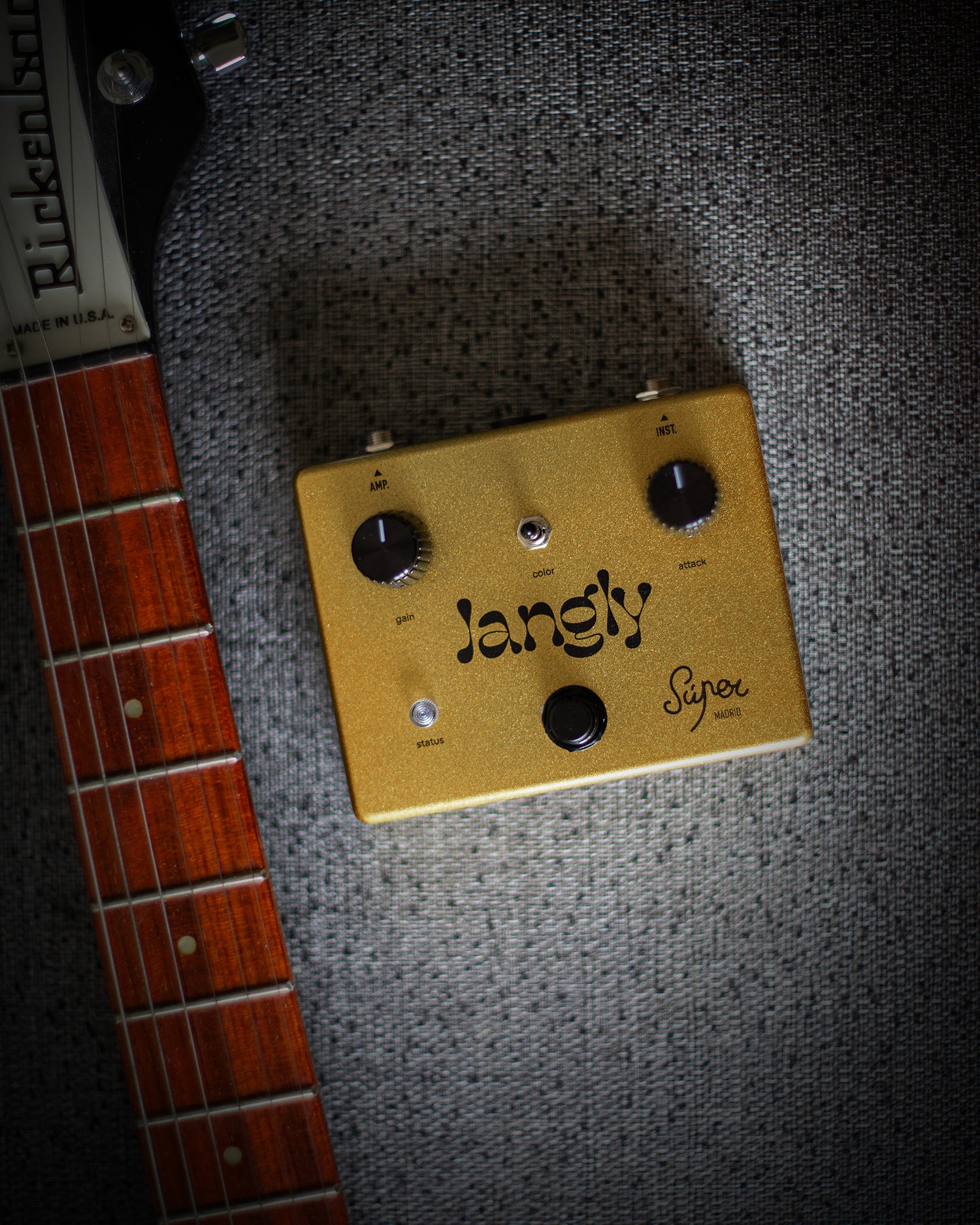 Jangly Chime Compressor Pedal and Rickenbacker