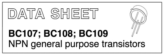 Fuzz pedal: Differences between a BC108 and a BC109 silicon transistor